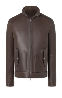 Boss nocan leather jacket top
